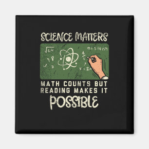 Lesen - Lesen macht es möglich Magnet