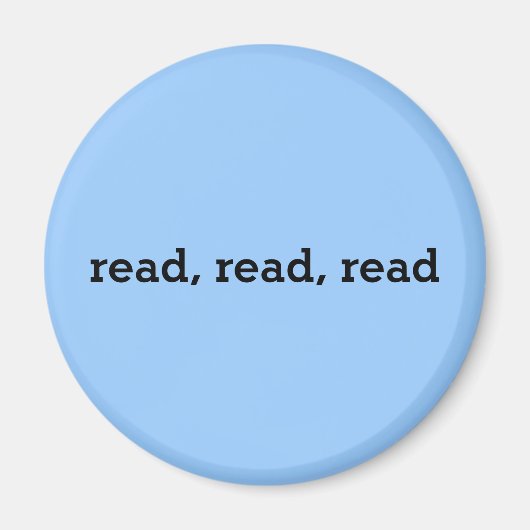 Lesen lesen magnet (Vorne)