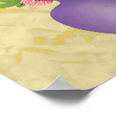 Lesen macht den Geist zum Bloom-Poster Poster (Ecke)