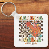 Lesen macht mich mit Joy Erntedank Cool Schlüsselanhänger (Vorderseite)