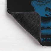 Lesen macht mich weniger Murdery Funny Cat Readi f Mousepad (Ecke)