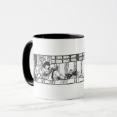 Lesen mit Dolly Tasse (Vorderseite Links)