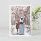 Lesen mit Gertrude | Bryant Park, NYC Einladung (Stehend Vorderseite)