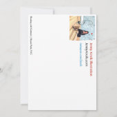 Lesen mit Gertrude | Bryant Park, NYC Einladung (Rückseite)