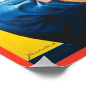 Lesen mit lustiger Rosie the Riveter Classic Poster (Ecke)