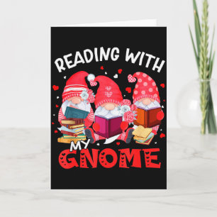 Lesen mit meinen Gnomies-Büchern Bibliothekarin Va Karte