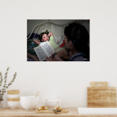 Lesen nach Abby Poster (Küche)