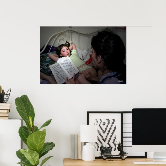 Lesen nach Abby Poster (Heimbüro)