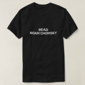 LESEN NOAM CHOMSKY T-Shirt (Design vorne)