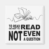 Lesen oder nicht lesen magnet (Vorne)