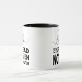 Lesen oder nicht lesen tasse (Zentrum)