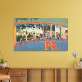 Lesen, Pennsylvania - Große Briefszenen Leinwanddruck (Insitu (Wohnzimmer))