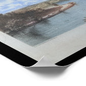 Lesen Pennsylvania Schuylkill River Print Poster (Ecke)