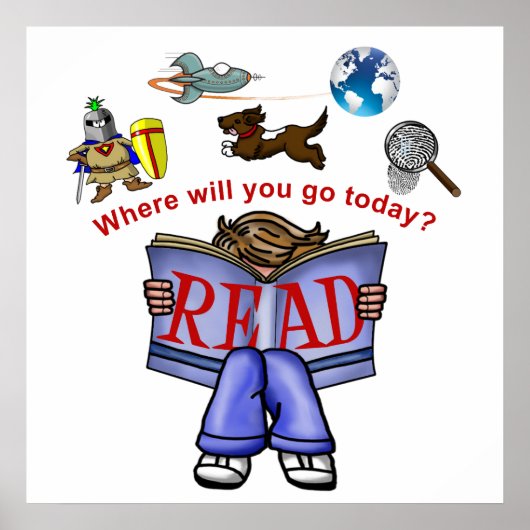 Lesen Poster (Vorne)