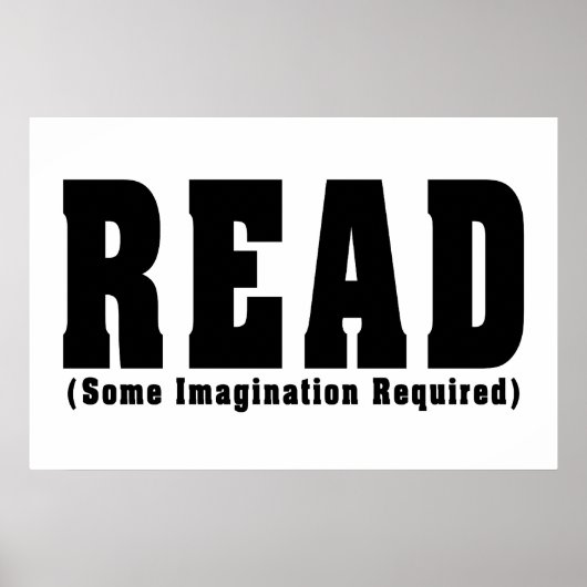 LESEN POSTER (Vorne)