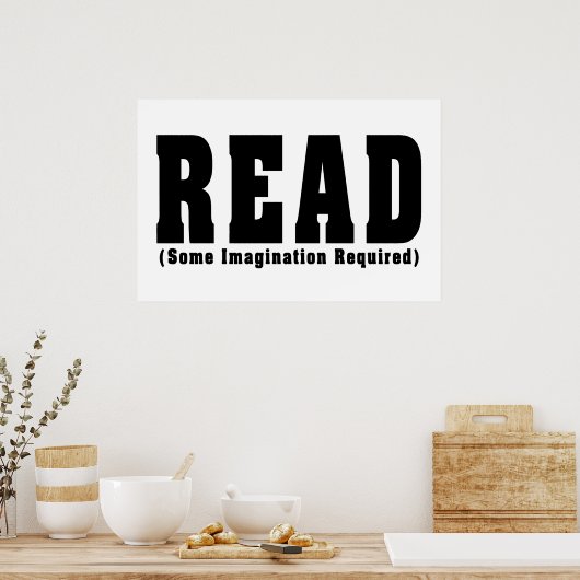 LESEN POSTER (Küche)