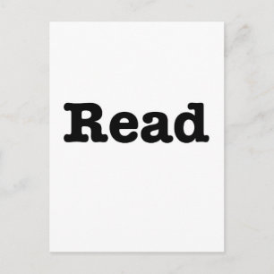 Lesen Postkarte