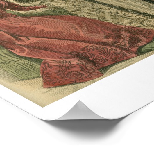 Lesen provoziert Denken Poster (Ecke)