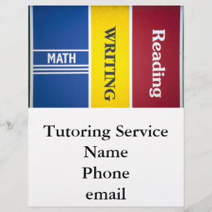 Lesen Schreiben Mathe Flyer anpassbar