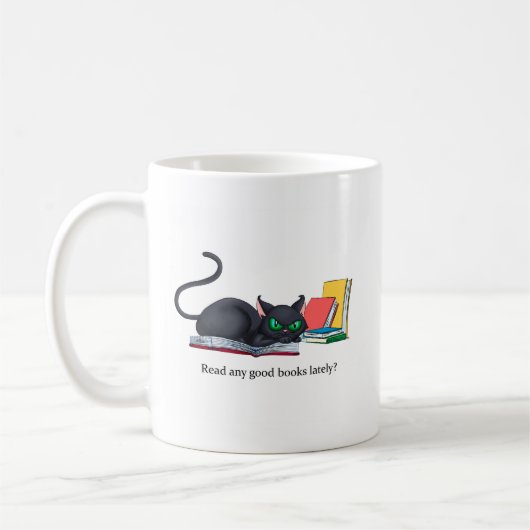 Lesen Sie alle guten Bücher kürzlich? Kaffeetasse (Links)