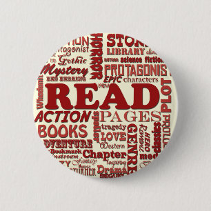 Lesen Sie alle über es rot! Button