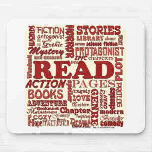 Lesen Sie alle über es rot! Mousepad