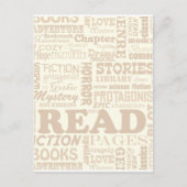 Lesen Sie alles darüber! Postkarte (Vorderseite)