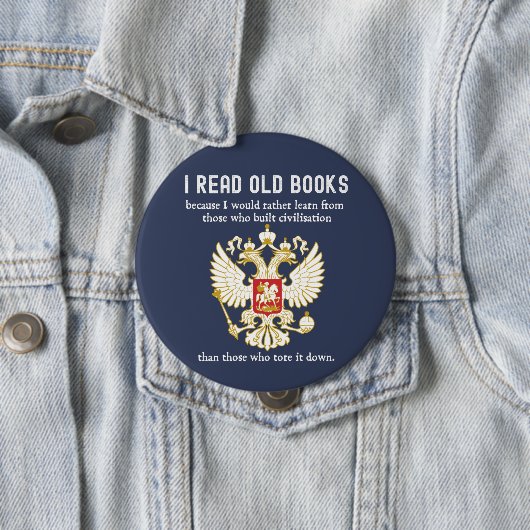 Lesen Sie alte Bücher konservativer Anti-Cancel-Ku Button (Beispiel)