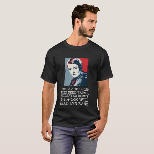 lesen Sie ayn Randliberalisten T-Shirt (Vorne ganz)