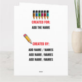 LESEN: SIE benennen es VIP Karte (Rückseite)