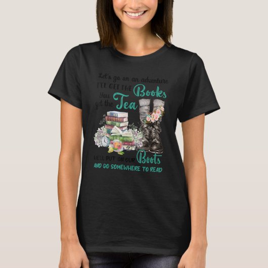 Lesen Sie Bibliothekarische Leser Ich bringe die B T-Shirt (Vorderseite)