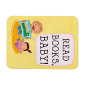 Lesen Sie Bücher, Baby! Magnet! Magnet (Horizontal)