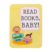 Lesen Sie Bücher, Baby! Magnet! Magnet (Vertikal)