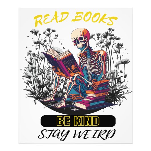 Lesen Sie Bücher, die gut Bleibe sind Fotodruck (Vorne)