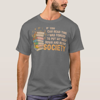Lesen Sie Bücher für Buchwürmer Buchmacher für Män T-Shirt