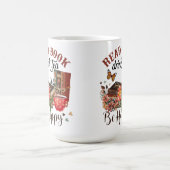 Lesen Sie Bücher, trinken Sie Tee und seien Sie gl Kaffeetasse (Mittel)