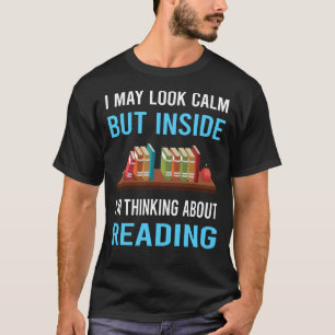 Lesen Sie Bücherbücher in Ruhe T-Shirt