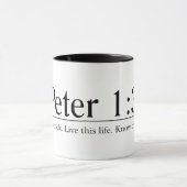 Lesen Sie das Bibel1 Peter-1:3 - 9 Tasse (Zentrum)