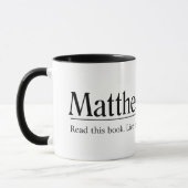 Lesen Sie das Bibel-Matthew-22:37 Tasse (Links)