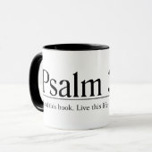 Lesen Sie das Bibel-Psalm-34:4 Tasse (Vorderseite Links)