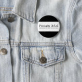 Lesen Sie das Bibel-Sprichwort-3:5 - 6 Button (Beispiel)