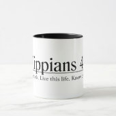 Lesen Sie das Bibelphilippians-4:13 Tasse (Zentrum)
