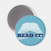 Lesen Sie das Buch hier Magnet (Vorderseite/Rückseite)