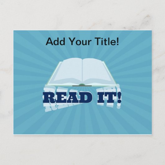 Lesen Sie das Buch hier Postkarte (Vorderseite)