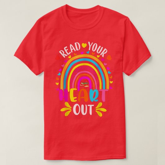 Lesen Sie das Buch L T-Shirt (Design vorne)