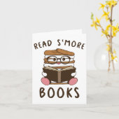 Lesen Sie das Camping Smore' Books lesen Lover Cam Karte (Gelbe Blume)