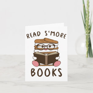 Lesen Sie das Camping Smore' Books lesen Lover Cam Karte
