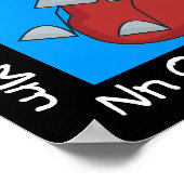 Lesen Sie das Lesefehlerplakat Poster (Ecke)