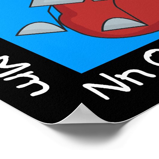 Lesen Sie das Lesefehlerplakat Poster (Ecke)