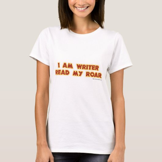 Lesen Sie das Slogan-Design meines Autors T-Shirt (Vorderseite)
